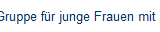 Gruppe f�r junge Frauen mit Kindern